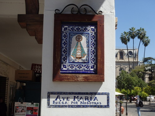 A street is named for the nearby church.